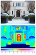 thermal imaging of a town house