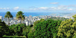 Panoramic view of Waikiki Beach and Honolulu