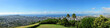 Panoramic view of Waikiki Beach and Honolulu