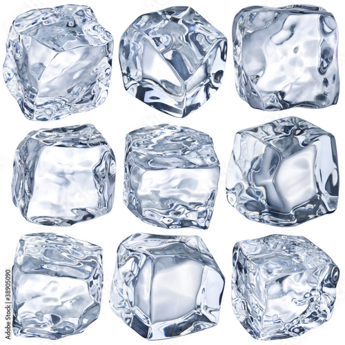 Photo: Cubes of ice Cubes of ice