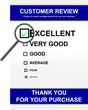 Customer review form