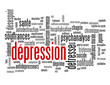 Nuage de Tags "DEPRESSION" (nerveuse souffrance maladie suicide)