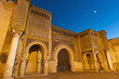 Foto: Bab Jama en Nouar door at Meknes, Morocco Bab Jama en Nouar door at Meknes, Morocco