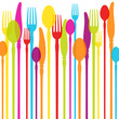 Cutlery Background Colours