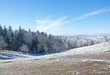 Mountain landscape in winter time