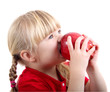 red apple