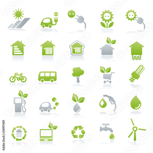 Vektor: vector iconset energy + green lifestyle vector iconset energy + green lifestyle