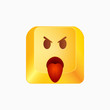 Vector: Vector smiley button Vector smiley button