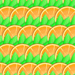 Background with citrus-fruit of orange slices Background with citrus-fruit of orange slices