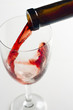 pouring red wine
