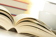 Composition with books on the table Composition with books on the table