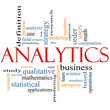 Analytics Word Cloud Concept