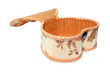 old coffer on white background old coffer on white background