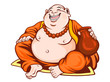 Smiling monk