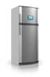 Refrigerator with touchscreen interface