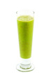 Juice in a Glass Isolated on White Background