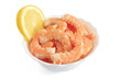 bowl with shrimps and lemon - ciotola con gamberi bowl with shrimps and lemon - ciotola con gamberi