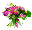 Photo: bouquet of calla lilias and roses bouquet of calla lilias and roses