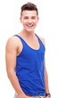 young attarctive handsome man smiling
