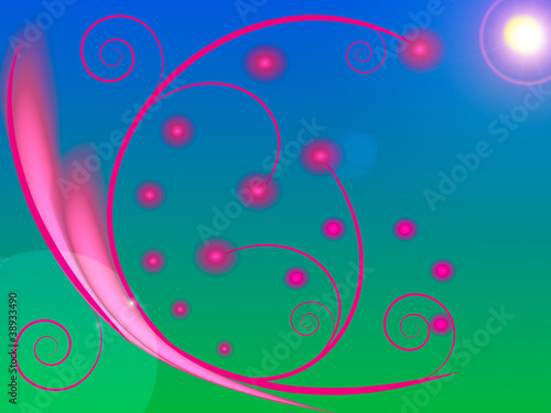 Illustration: Frühling Frühling