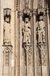 Detail of the Apostles Gate, Valencia Cathedral, Spain
