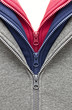 3 zippers