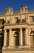 the facade of Versailles Palace the facade of Versailles Palace