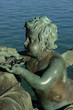bronze statue in the park of Versailles Palace bronze statue in the park of Versailles Palace