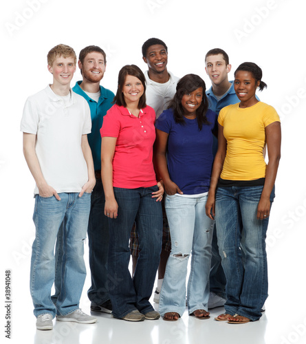 Photo: Multicultural College Students/friends Multicultural College Students/friends
