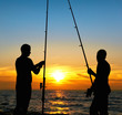 Photo: Fishing at sunset Fishing at sunset