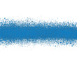 Fondo abstracto, salpicaduras pintura azul, ilustración