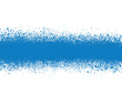 Fondo abstracto, salpicaduras pintura azul