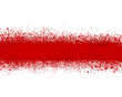 Fondo abstracto, salpicaduras pintura roja