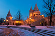 Foto: Winter scene of the Fisherman's Bastion in Budapest Winter scene of the Fisherman's Bastion in Budapest