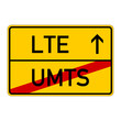 ortsschild umts lte I