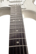 white electric guitar