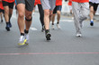 running feet