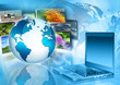 Television and internet production technology concept