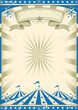 Circus blue vintage