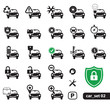 Car service icons, set