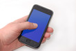 Smartphone in der Hand