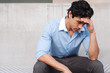 Photo: stressed young businessman stressed young businessman
