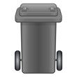 Schwarze Tonne
