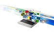 Internet for multimedia and image sharing