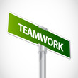 Teamwork sign