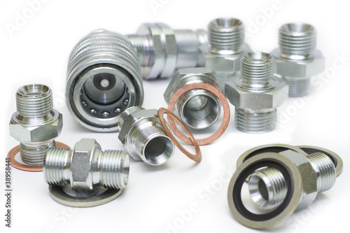 Photo: nipple and sealing rings nipple and sealing rings