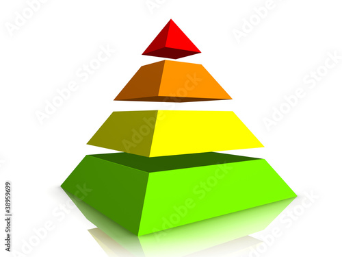 Illustration: Business-Pyramide Business-Pyramide