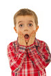 Scared little kid