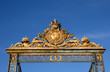 France, golden gate of Versailles palace France, golden gate of Versailles palace