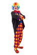 Proud clown standing